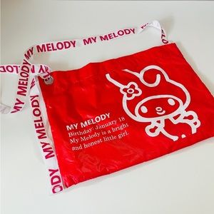 my melody - sanrio puroland park nylon bag - 2018